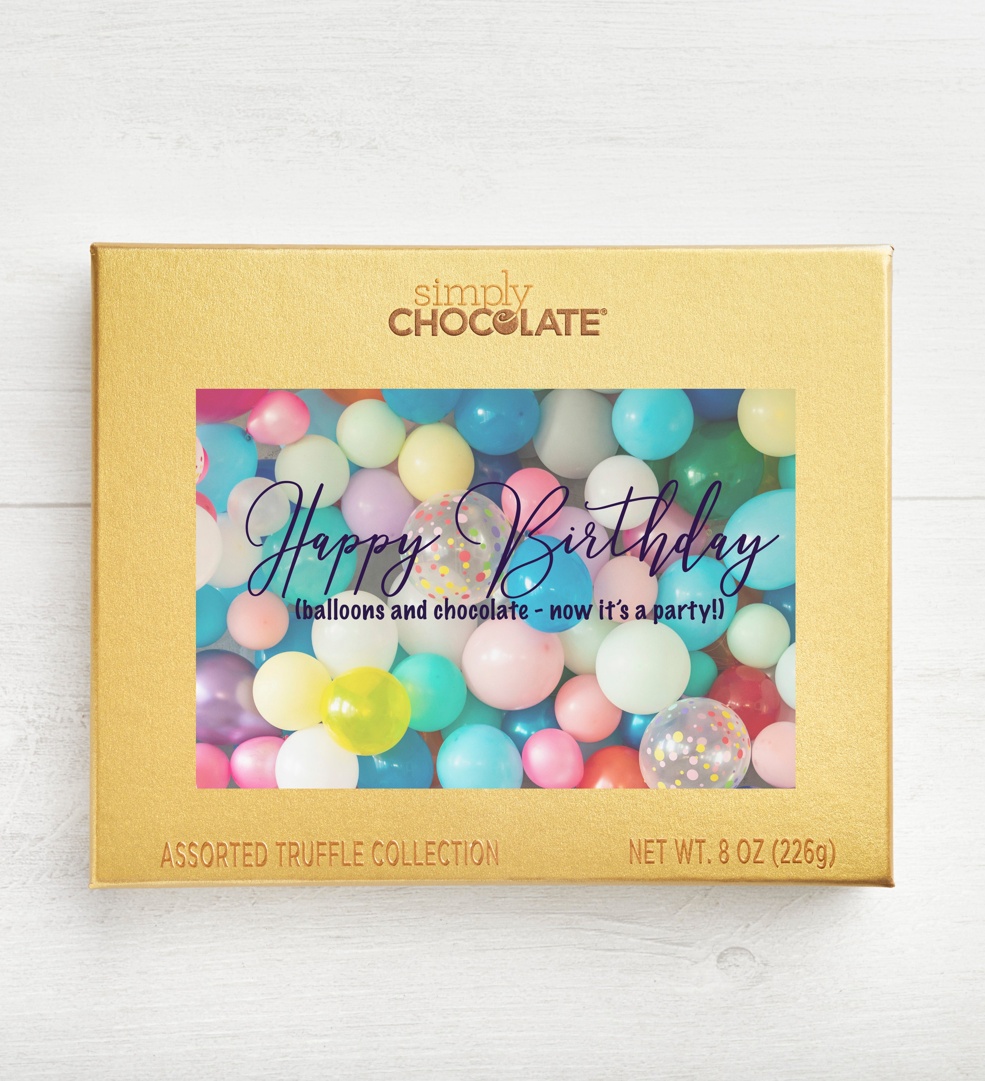 Birthday Now A Party 17pc Chocolate Box